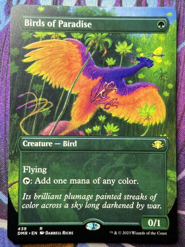 Birds Of Paradise DMR Full Art Bootleg Mage