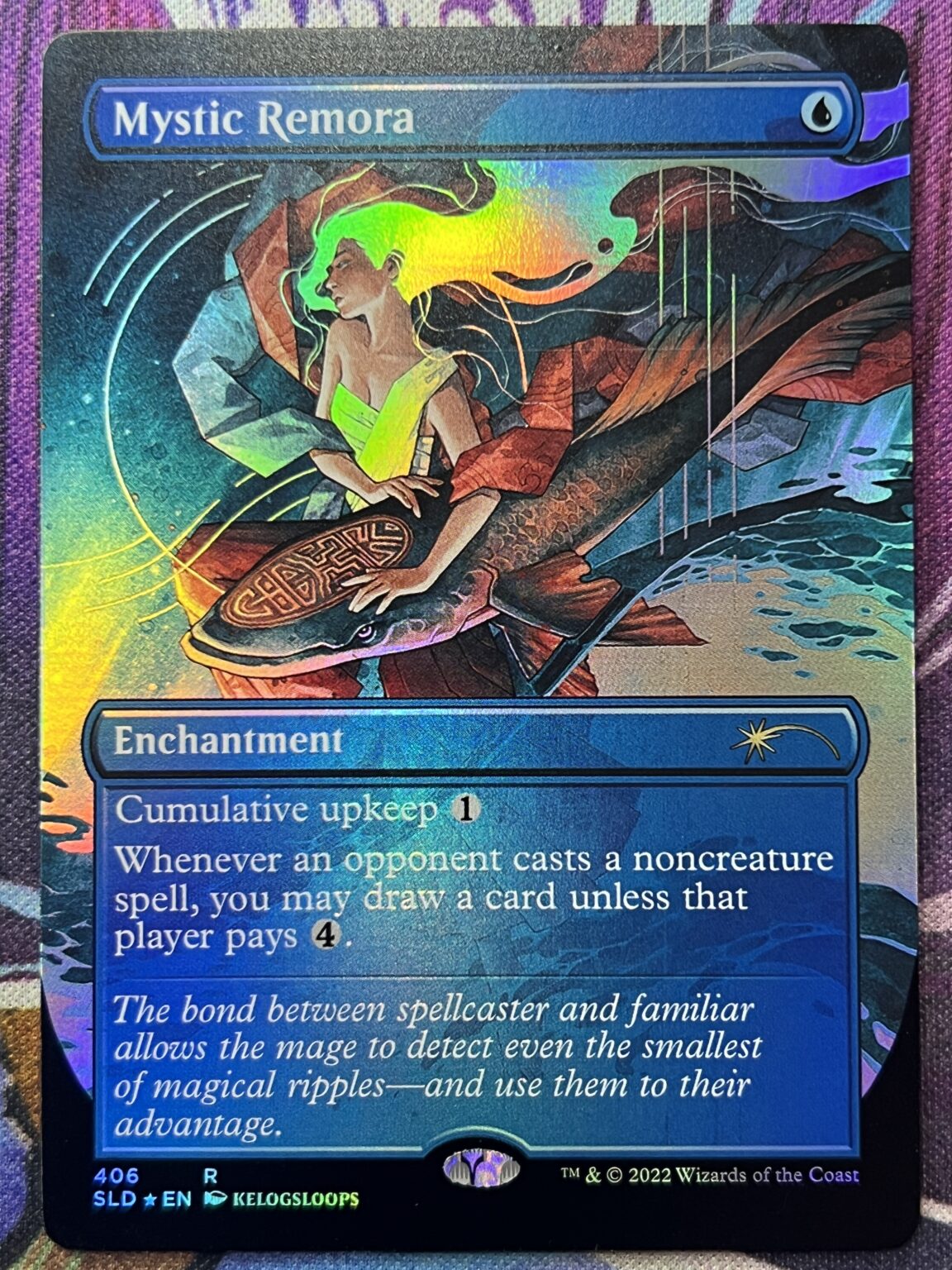 Mystic Remora Sld Foil Bootleg Mage