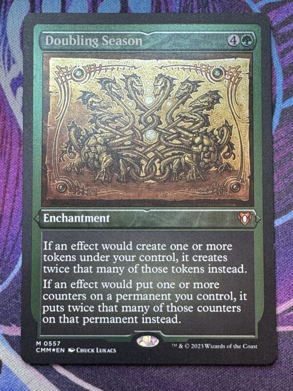 Doubling Season Cmm Etched Foil Bootleg Mage