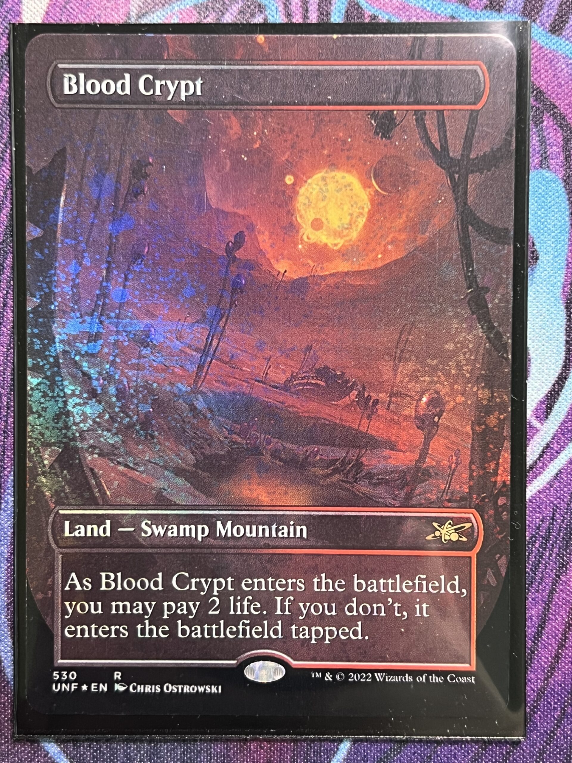 Blood Crypt Unfinity Galaxy Foil* – Bootleg Mage