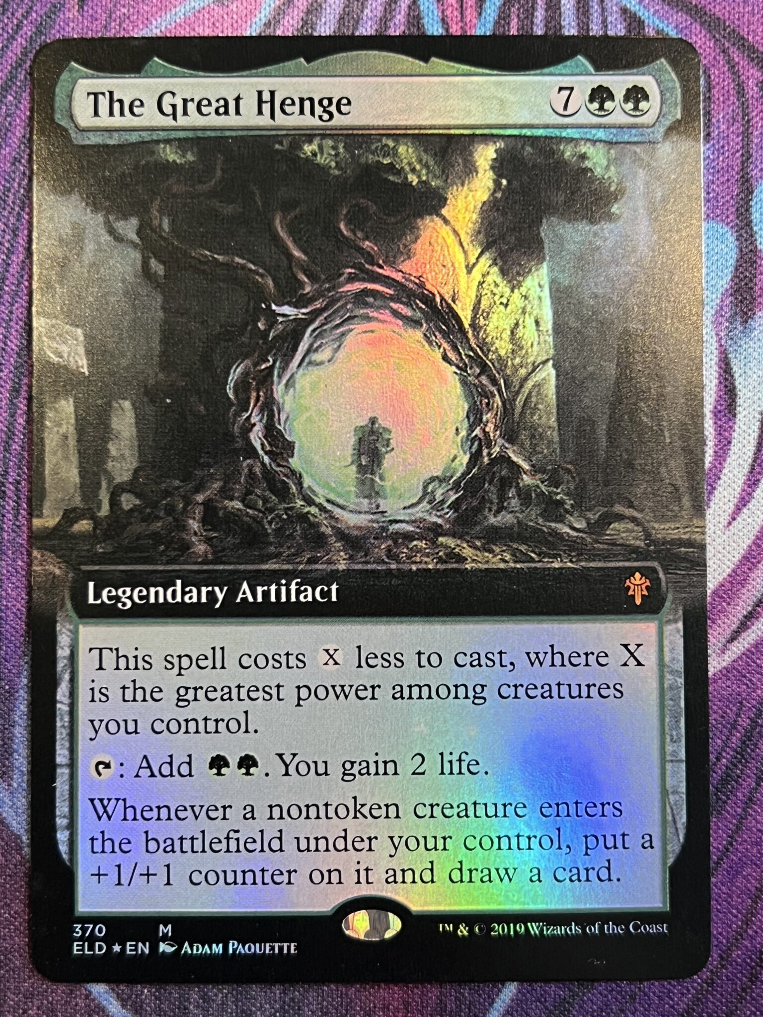 The Great Henge Extended Art Foil – Bootleg Mage