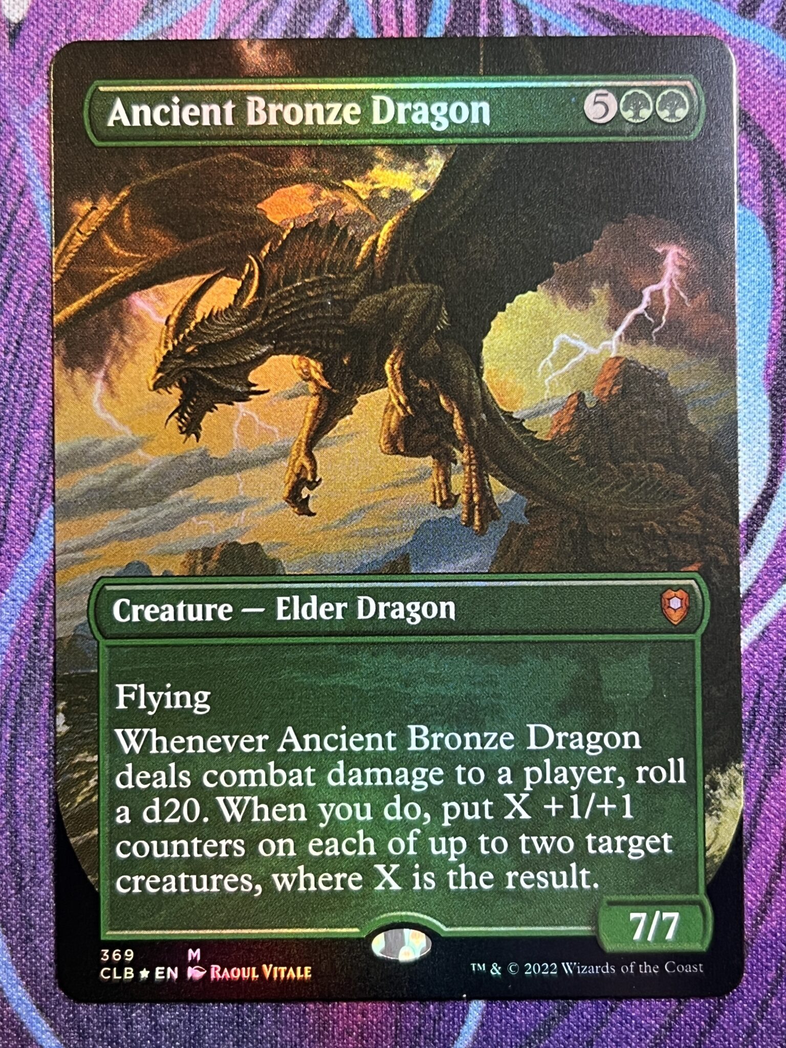 Ancient Bronze Dragon Full Art Foil – Bootleg Mage