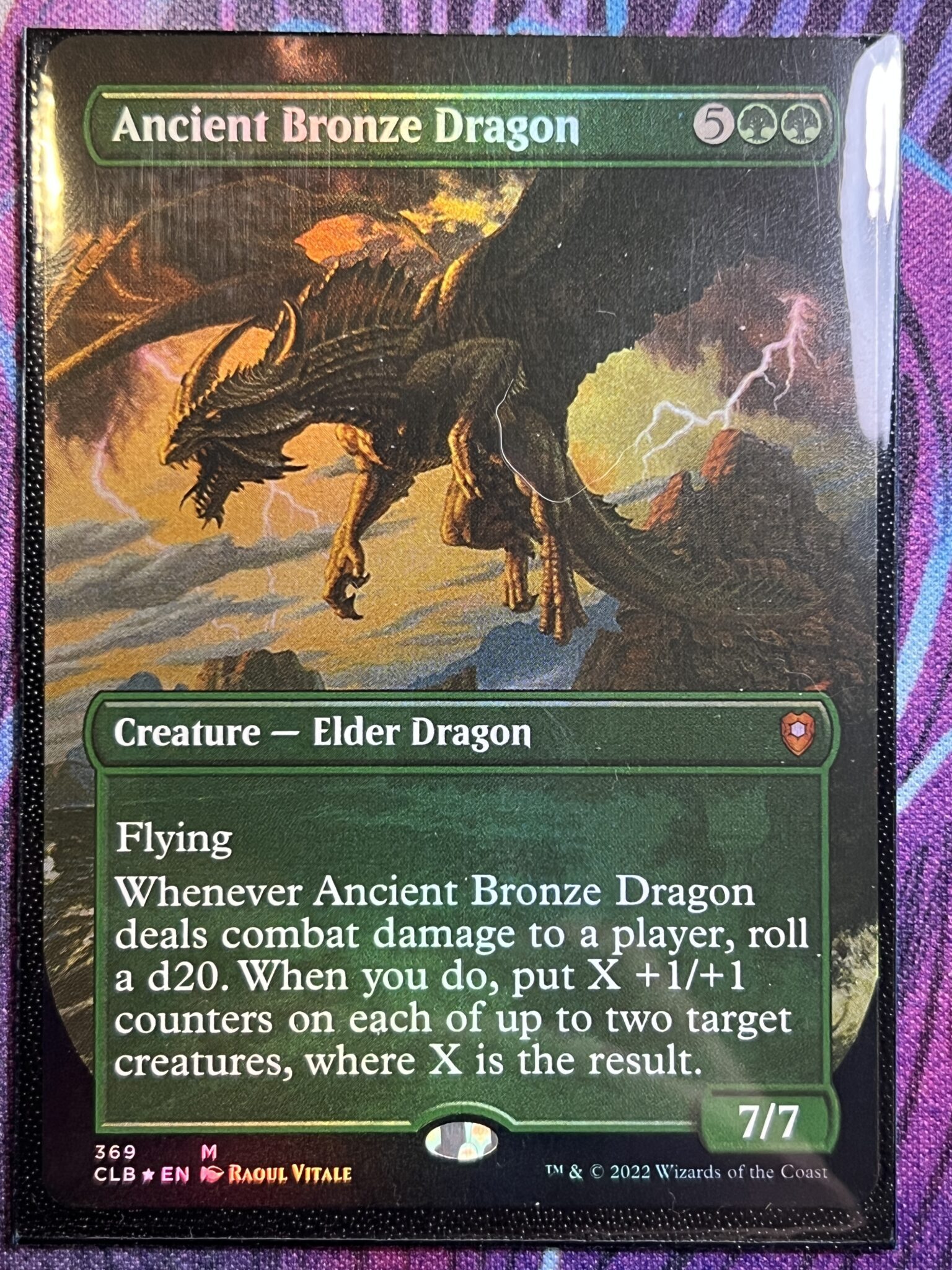 Ancient Bronze Dragon Full Art Foil – Bootleg Mage