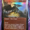 Ancient Copper Dragon CLB #368 Full Art Foil - Image 2