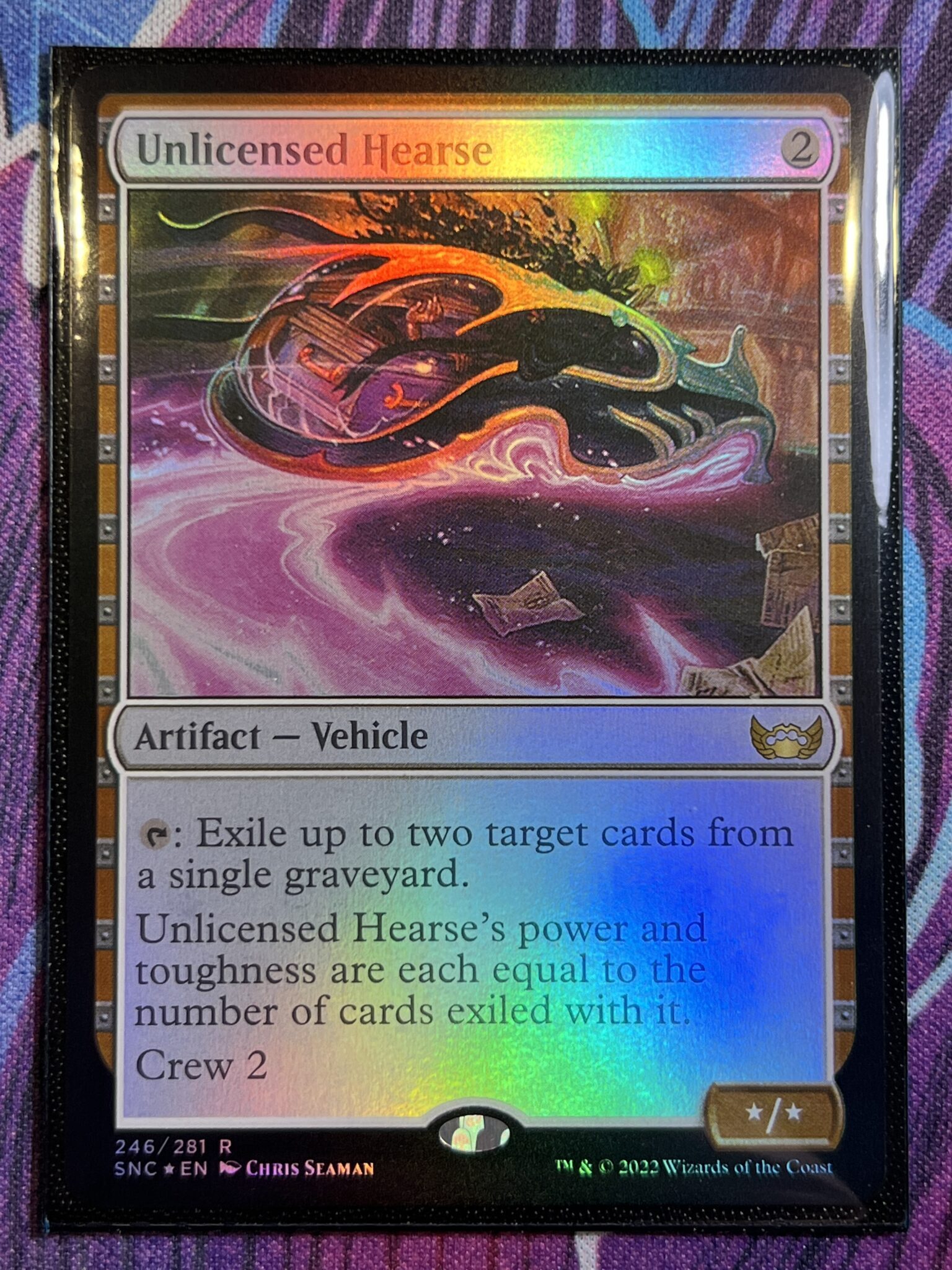 Unlicensed Hearse Foil – Bootleg Mage