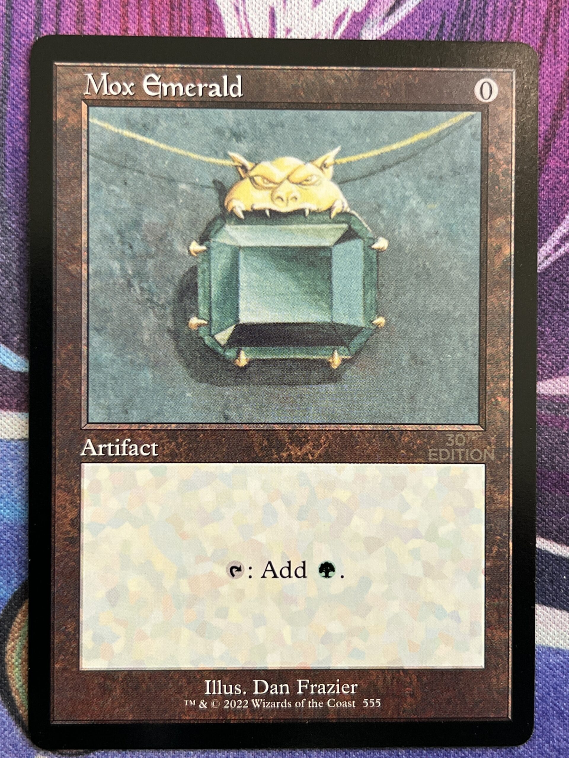 Mox Emerald Old Frame 30A – Bootleg Mage