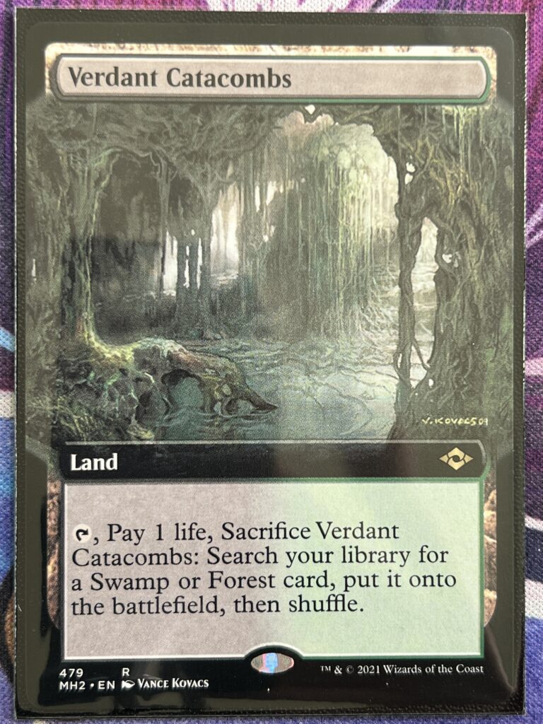 Verdant Catacombs MH2 Full Art – Bootleg Mage