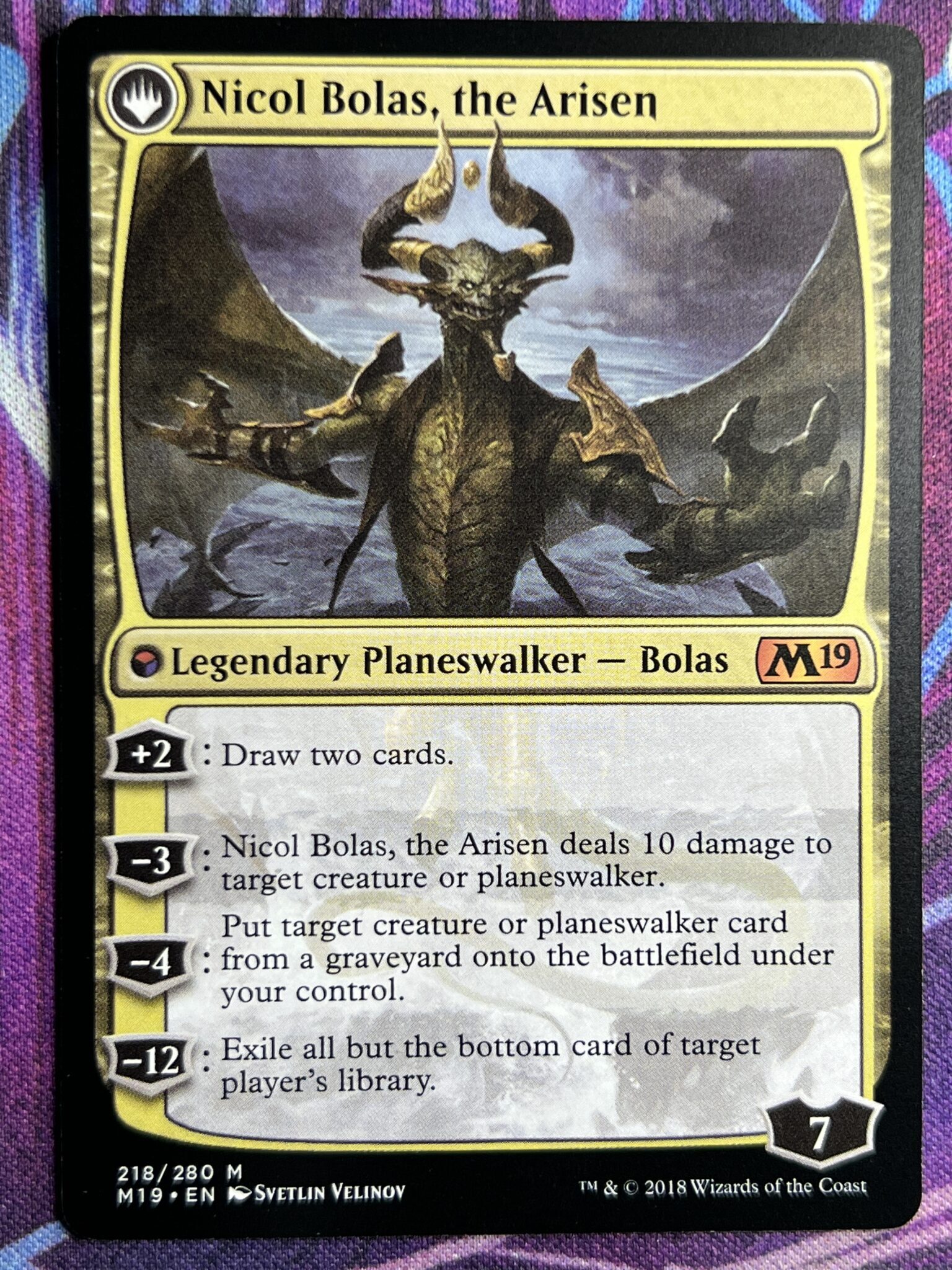 Nicol Bolas, the Ravager M19 – Bootleg Mage