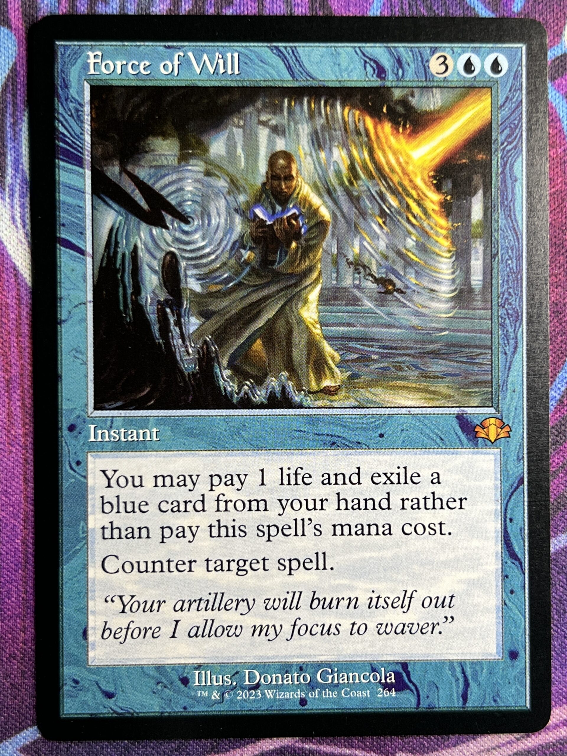 Force of Will DMR Retro Bootleg Mage