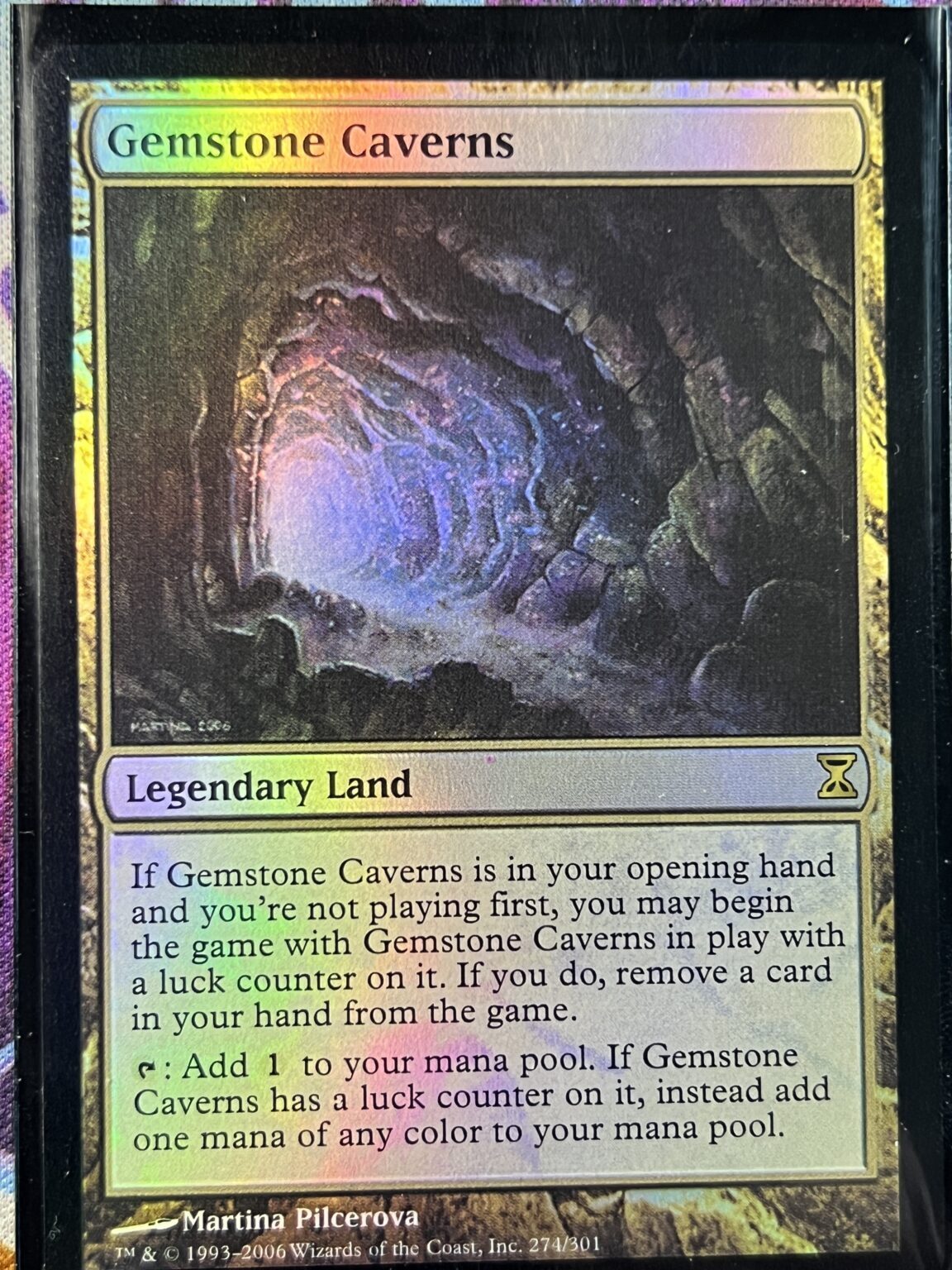 Gemstone Caverns TSP Foil – Bootleg Mage