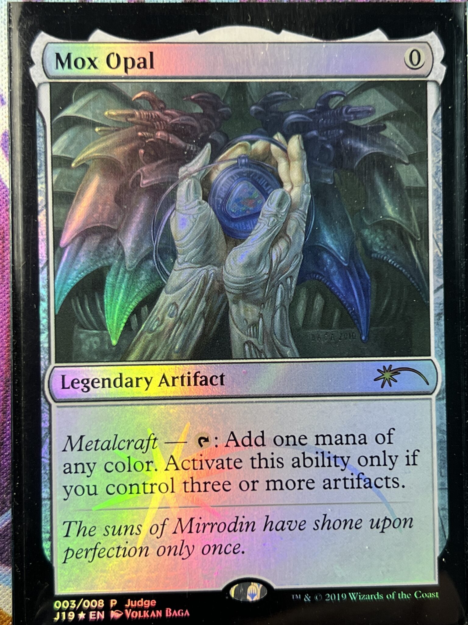 Mox Opal Sld Foil – Bootleg Mage