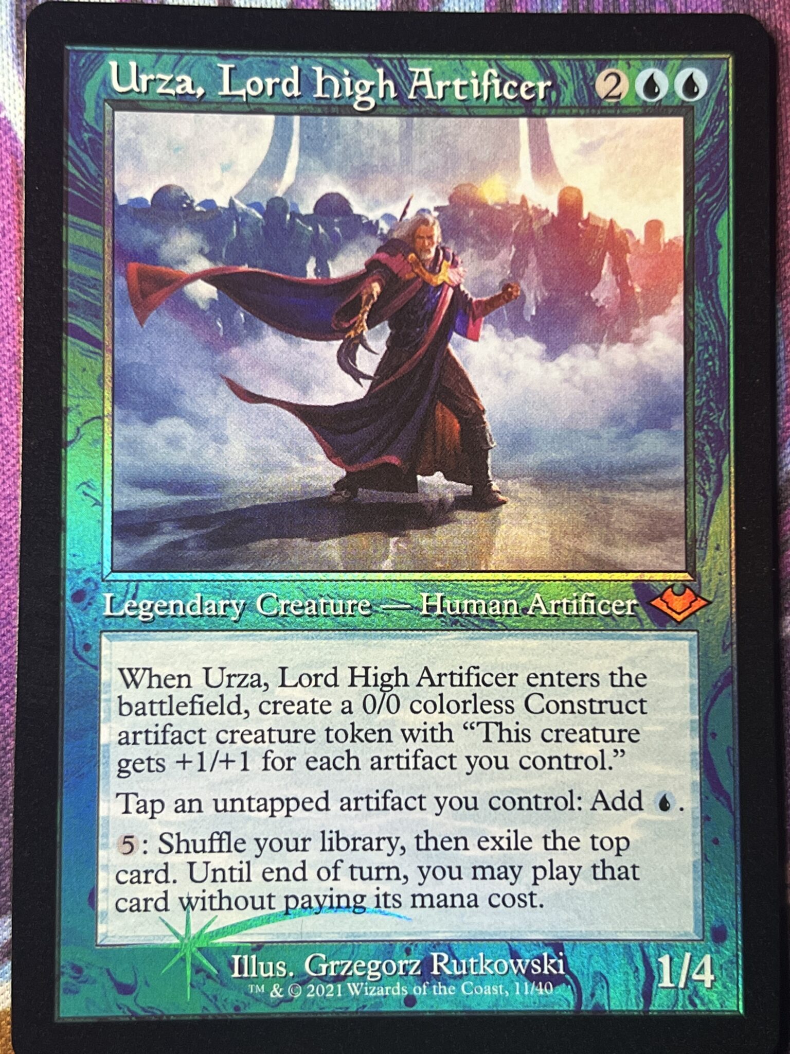 Urza, Lord High Artificer MH1 Retro Foil – Bootleg Mage