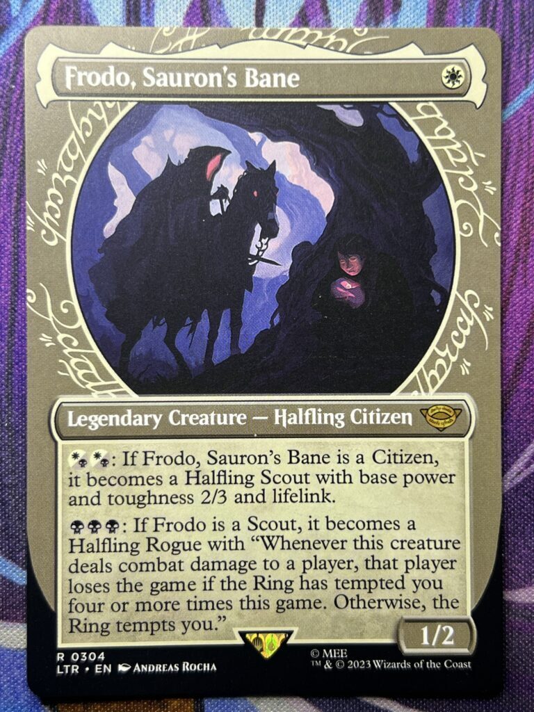 Frodo, Sauron’s Bane LTR Showcase – Bootleg Mage