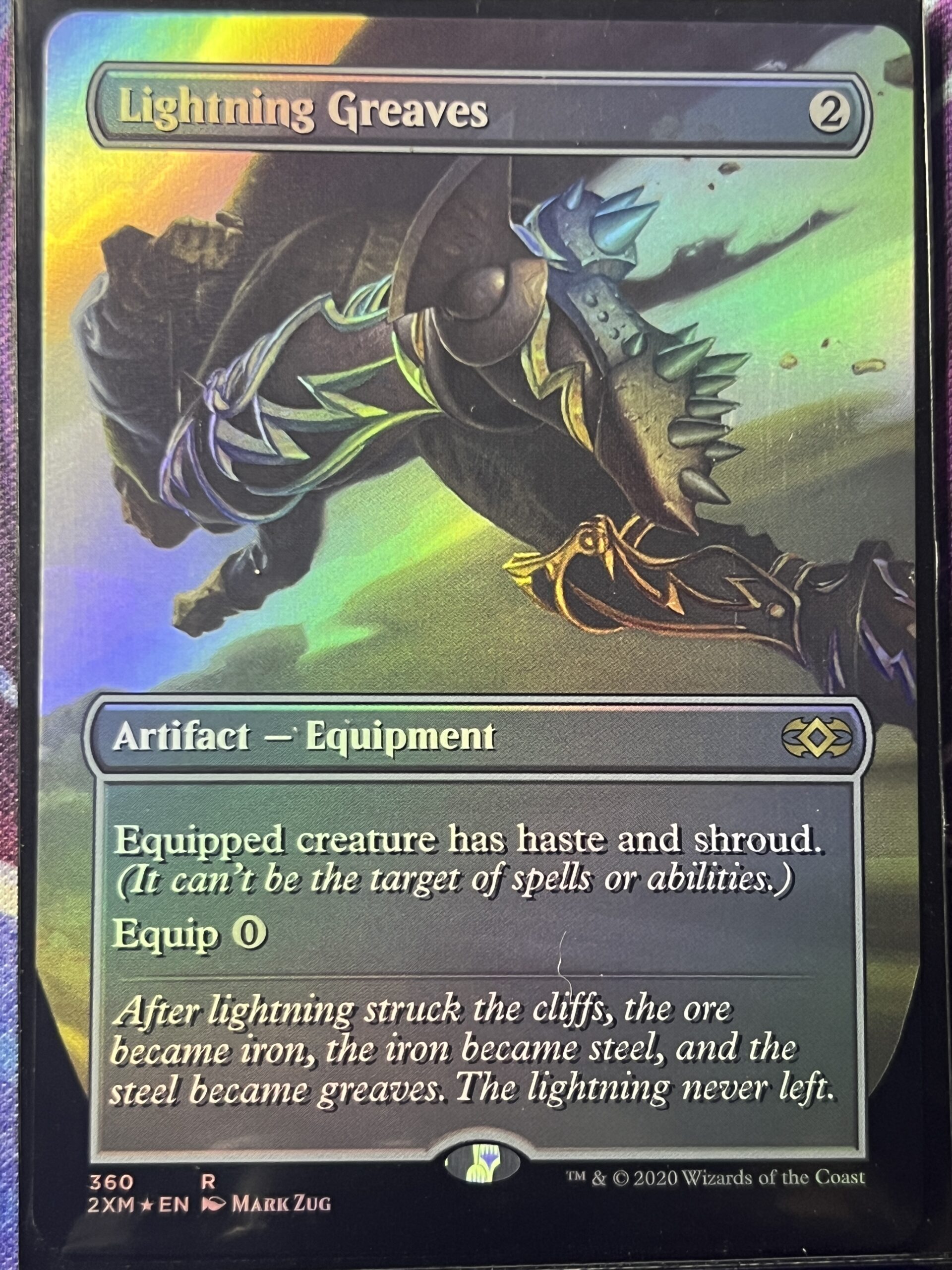 Lightning Greaves 2XM Full Art Foil – Bootleg Mage