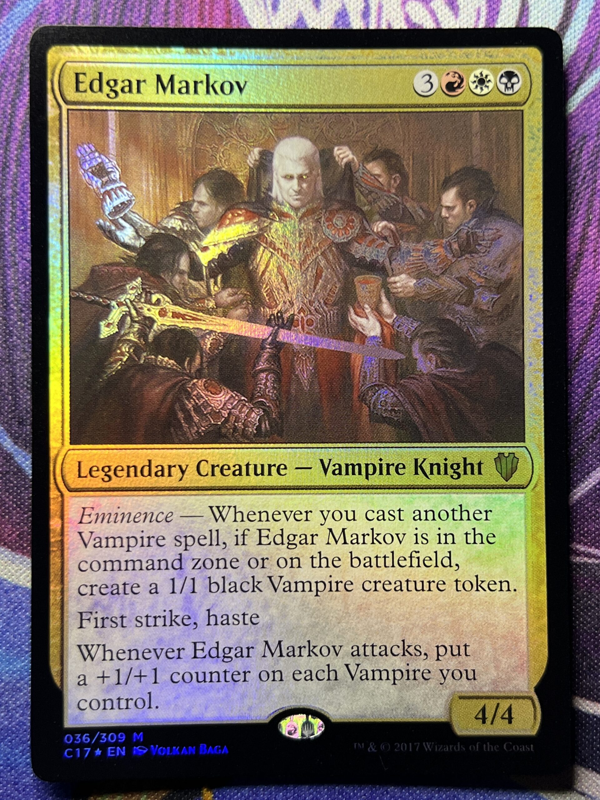 Edgar Markov C17 Foil – Bootleg Mage