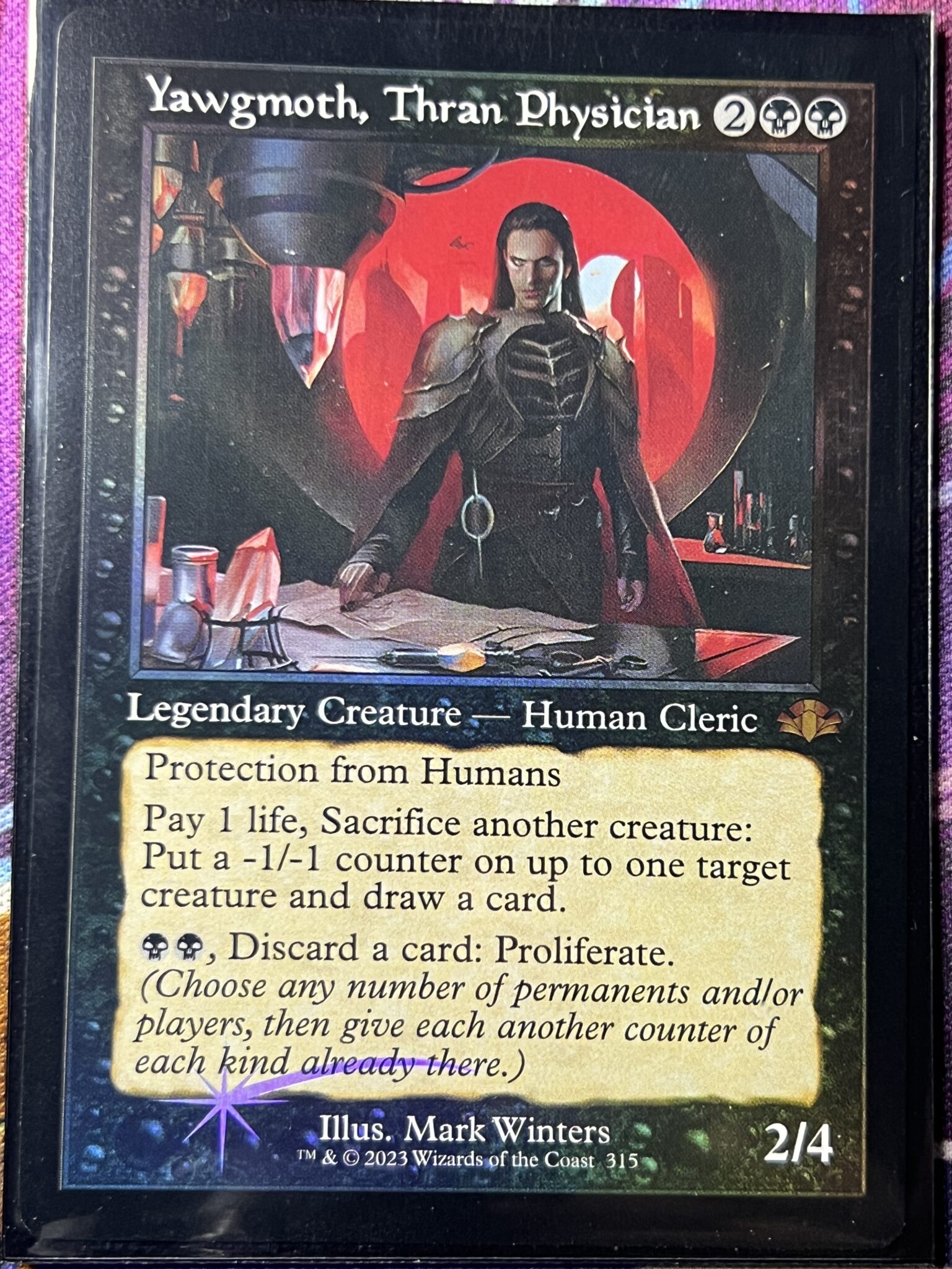 Yawgmoth, Thran Physician DMR Retro Foil – Bootleg Mage