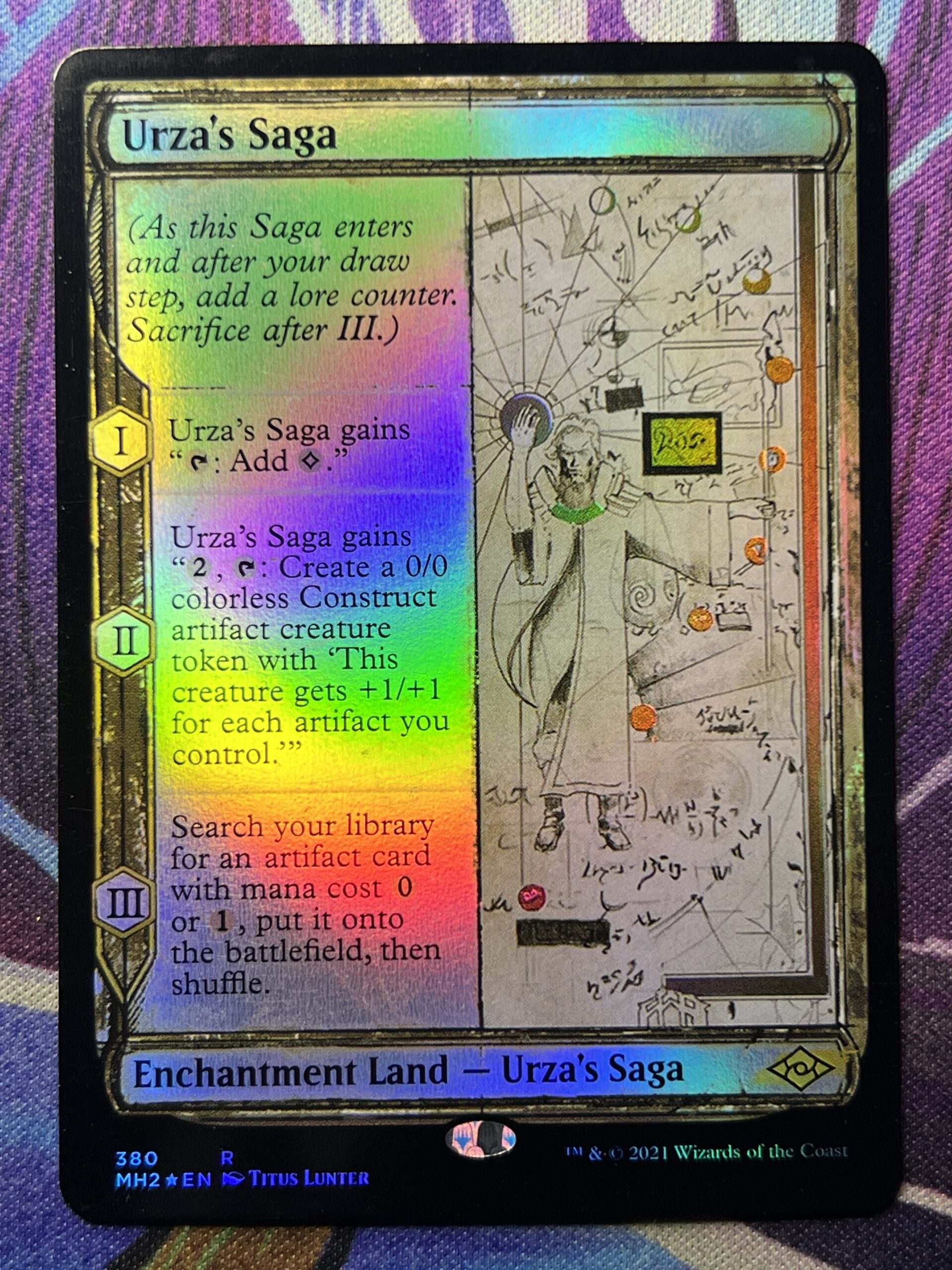 Urza's Saga MH2 Sketch Foil – Bootleg Mage