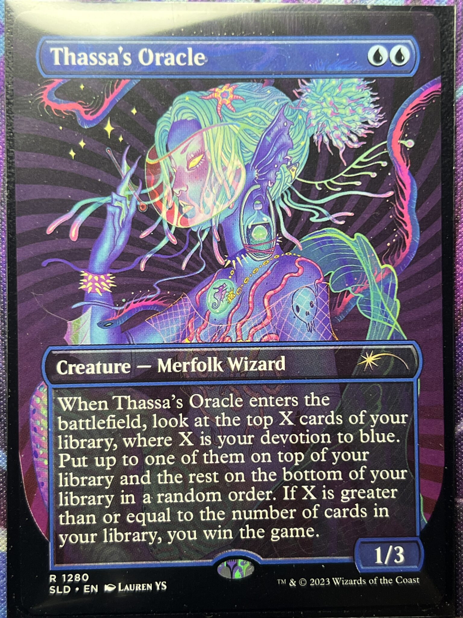 Thassa’s Oracle SLD Full Art – Bootleg Mage