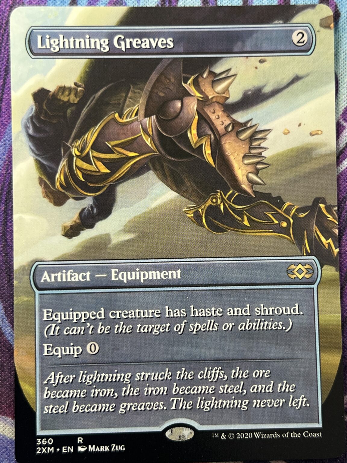 Lightning Greaves Full Art Bootleg Mage