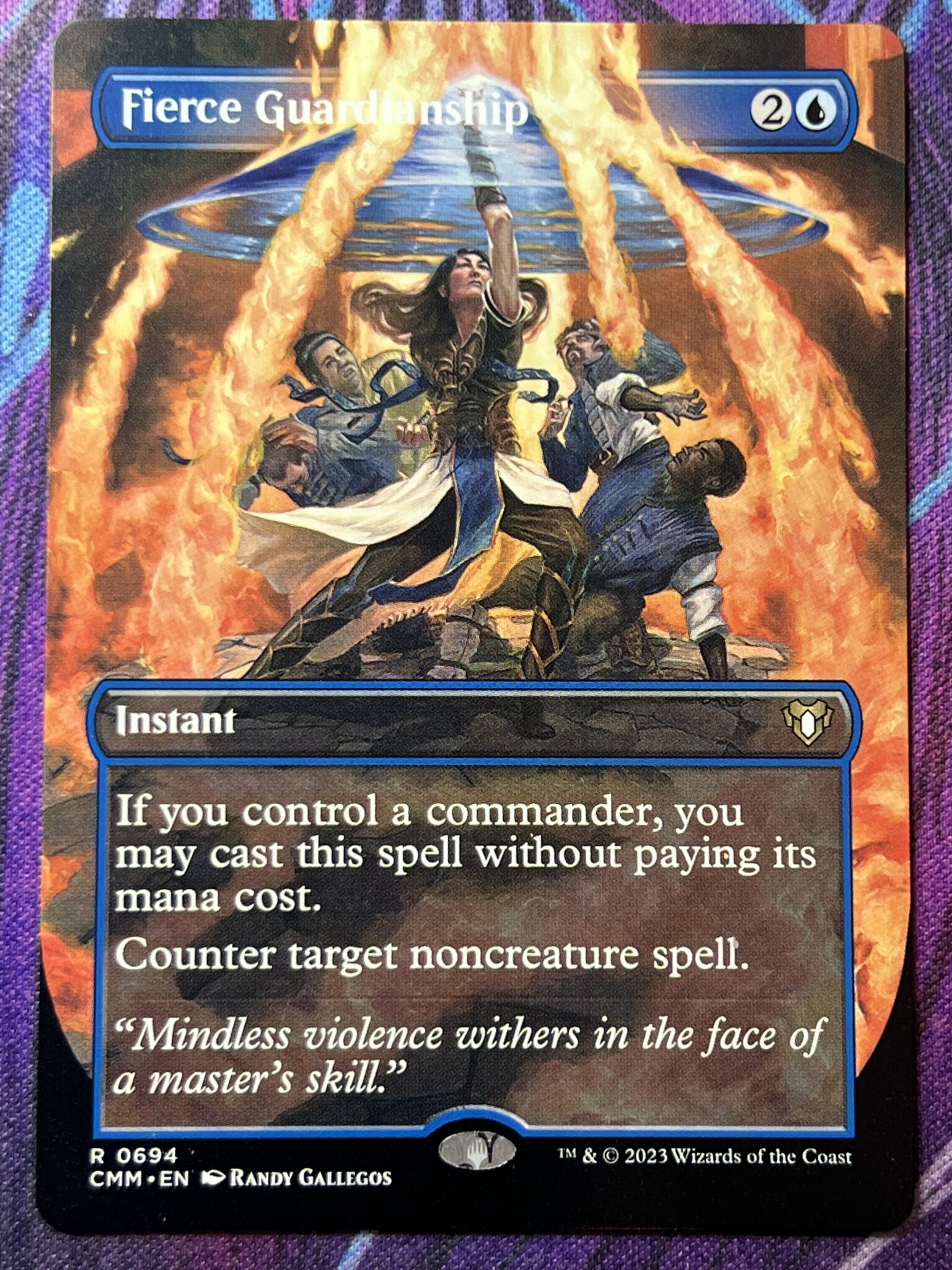 Fierce Guardianship CMM Full Art – Bootleg Mage