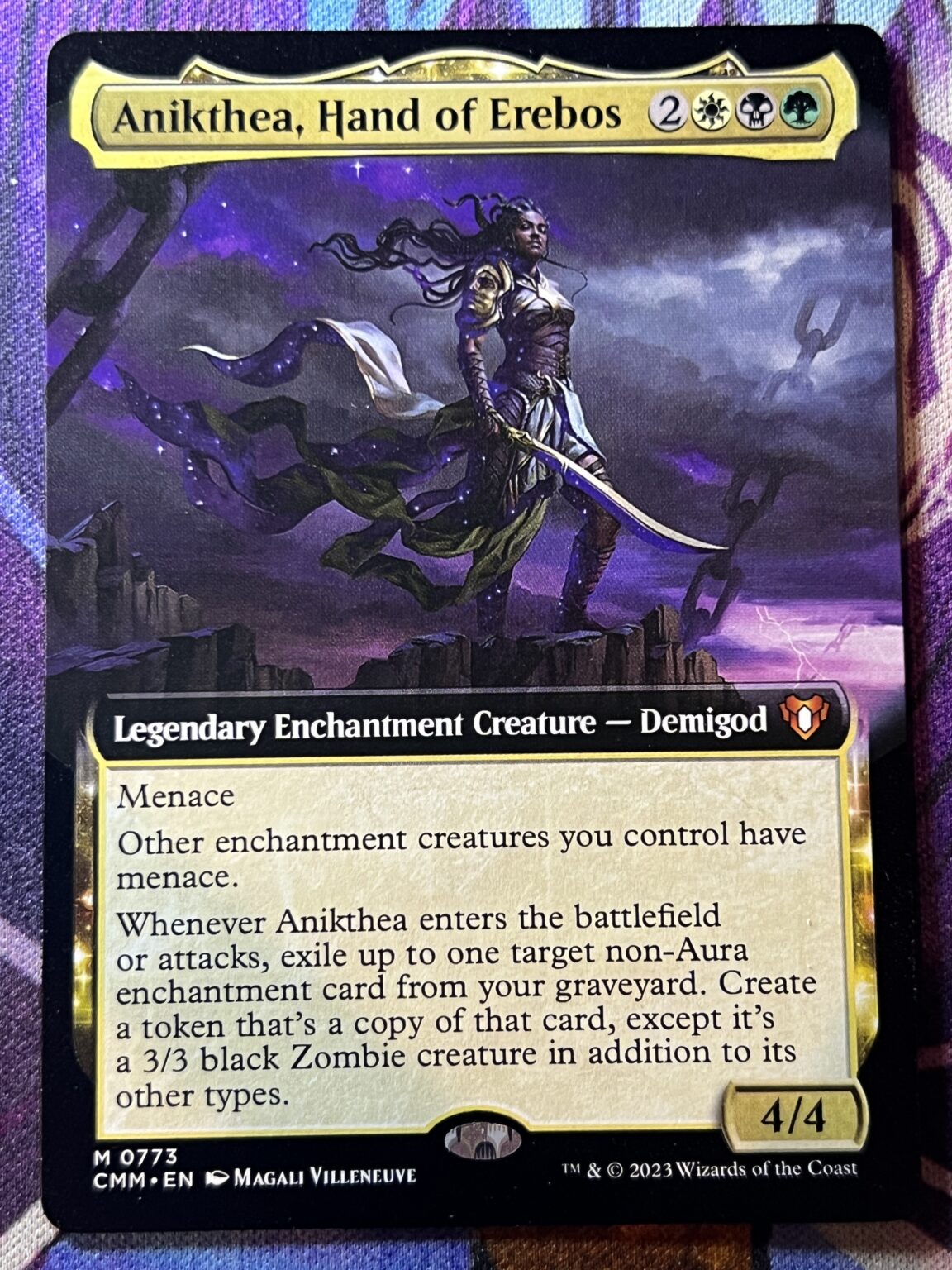 Anikthea, Hand of Erebos CMM Extended Art – Bootleg Mage