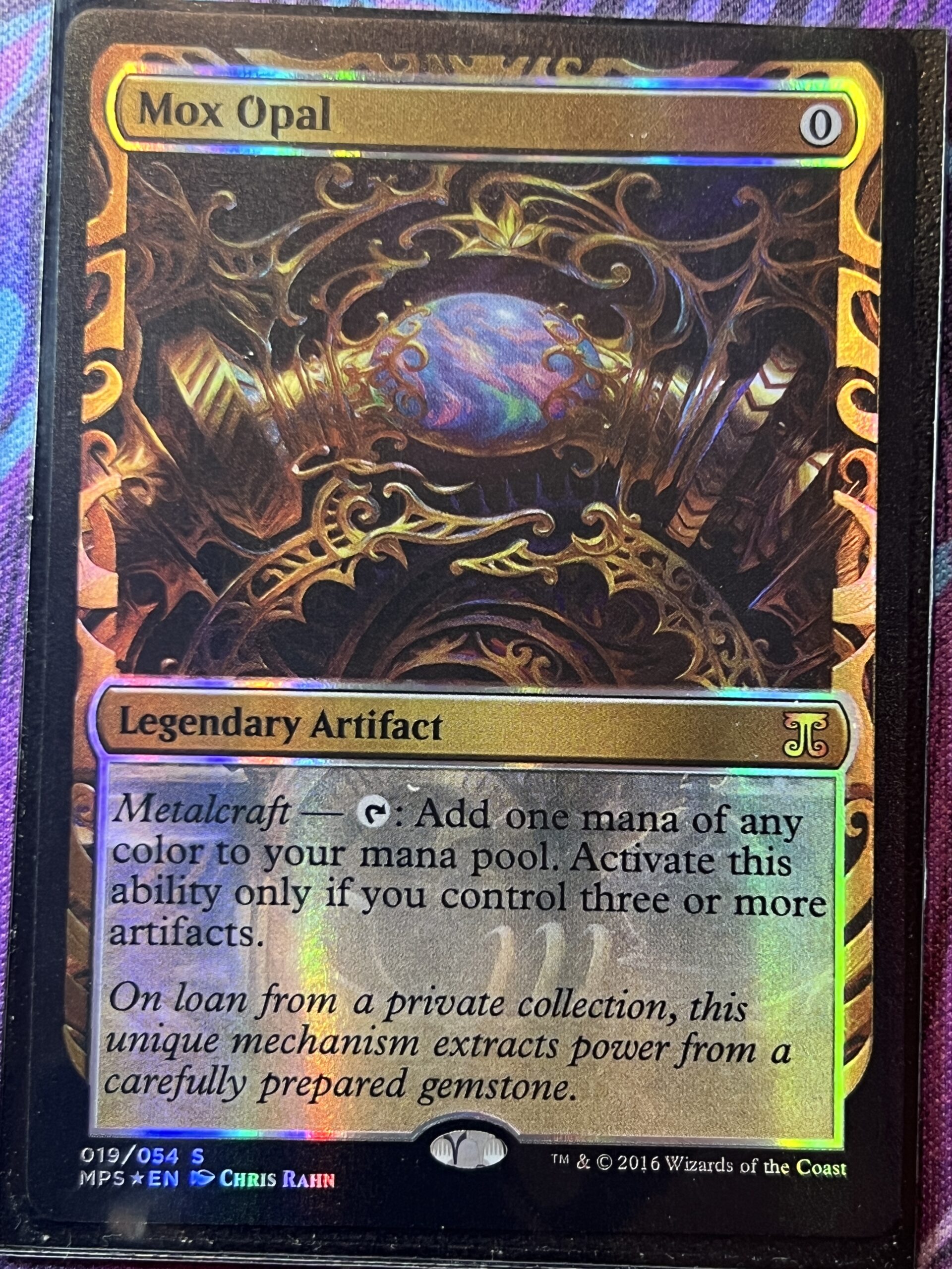 Mox Opal MPS Foil – Bootleg Mage