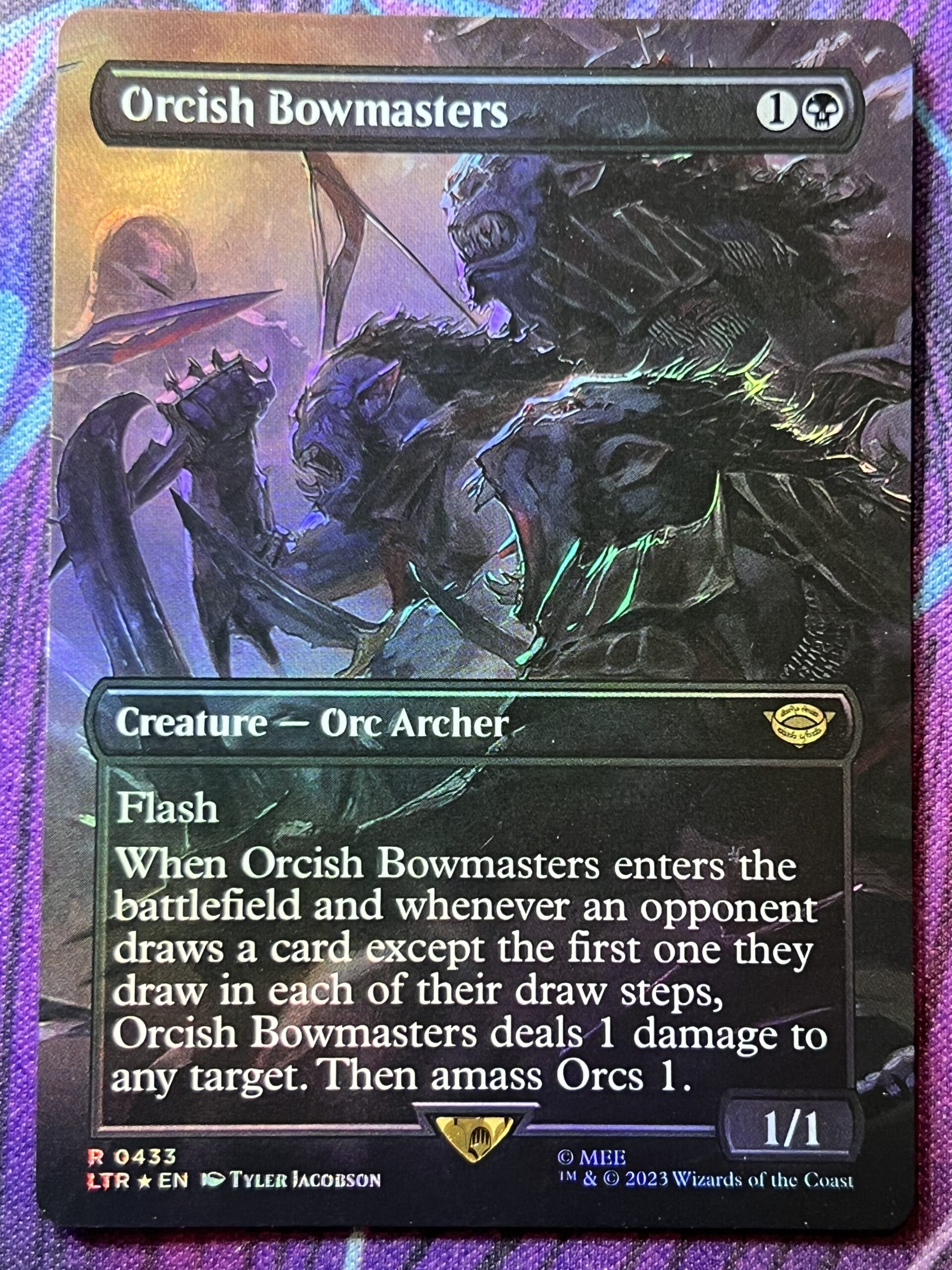 Orcish Bowmasters LTR Full Art Foil – Bootleg Mage