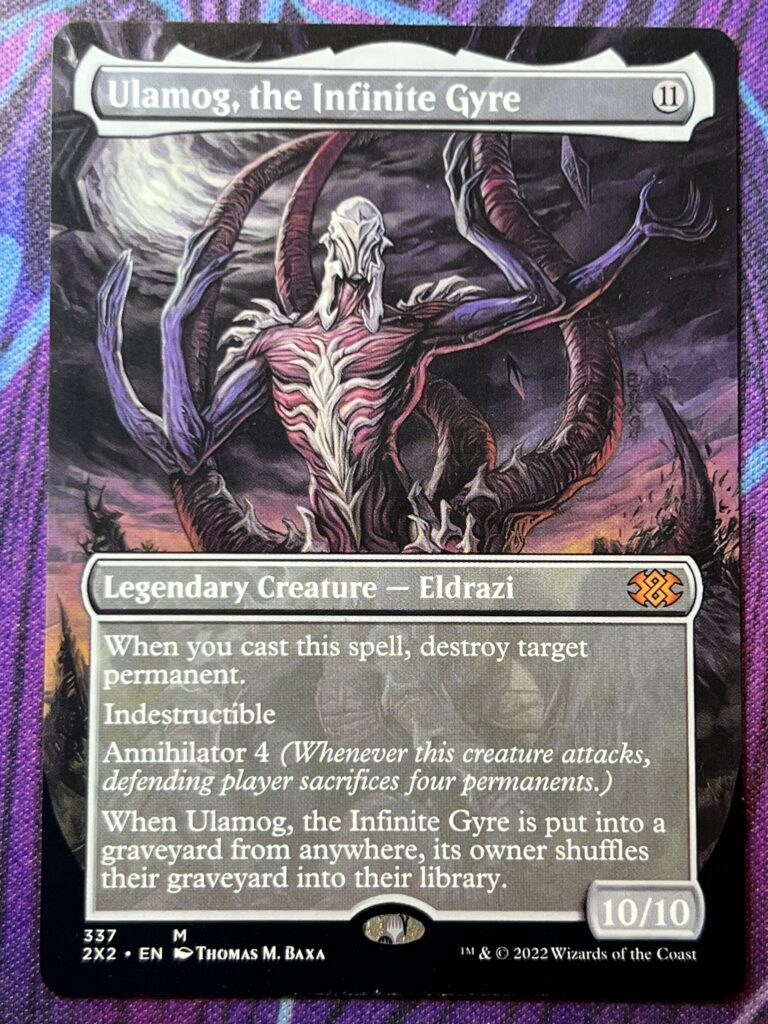 Ulamog, the Infinite Gyre 2X2 Full Art – Bootleg Mage