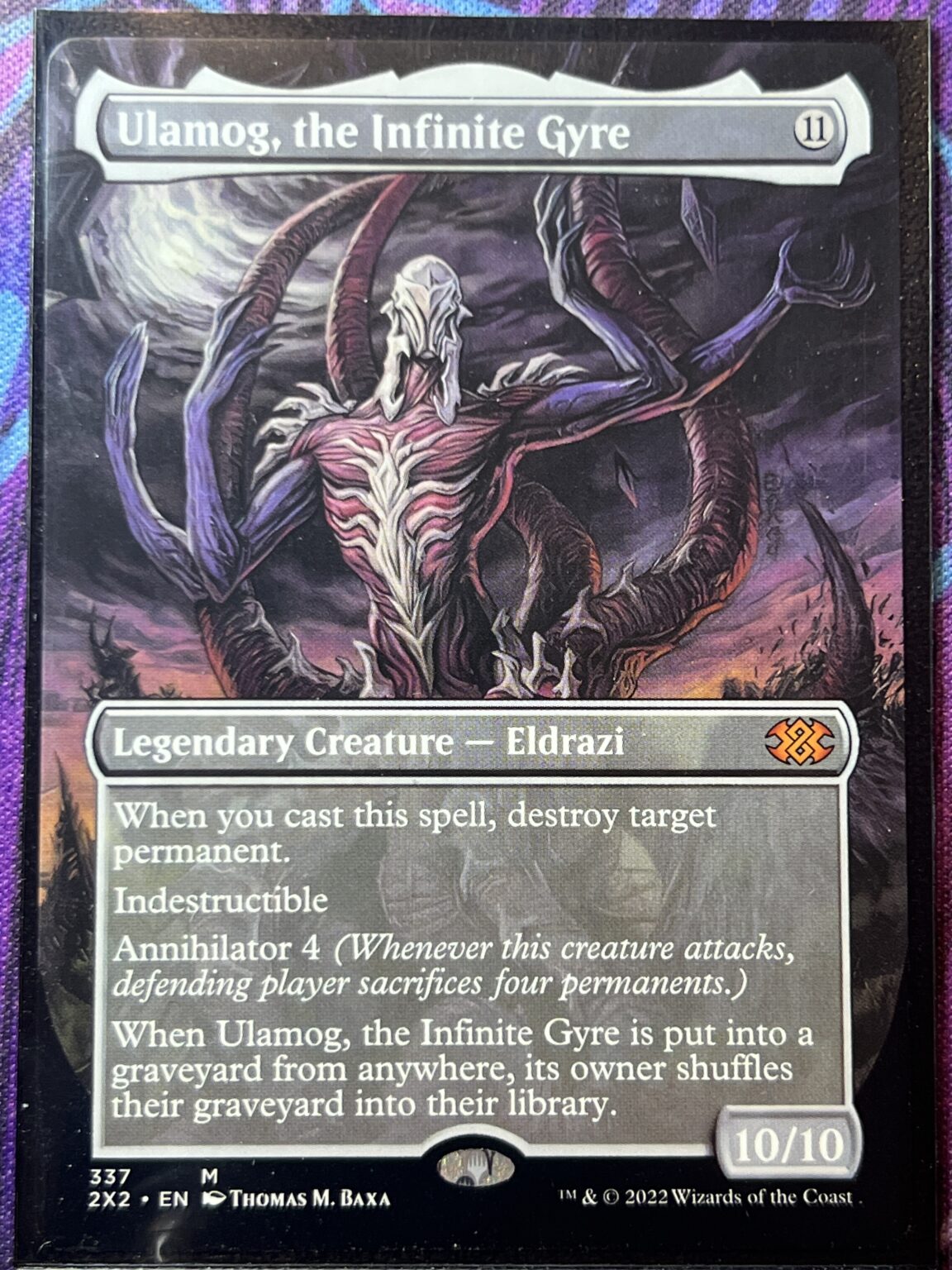 Ulamog, the Infinite Gyre 2X2 Full Art – Bootleg Mage