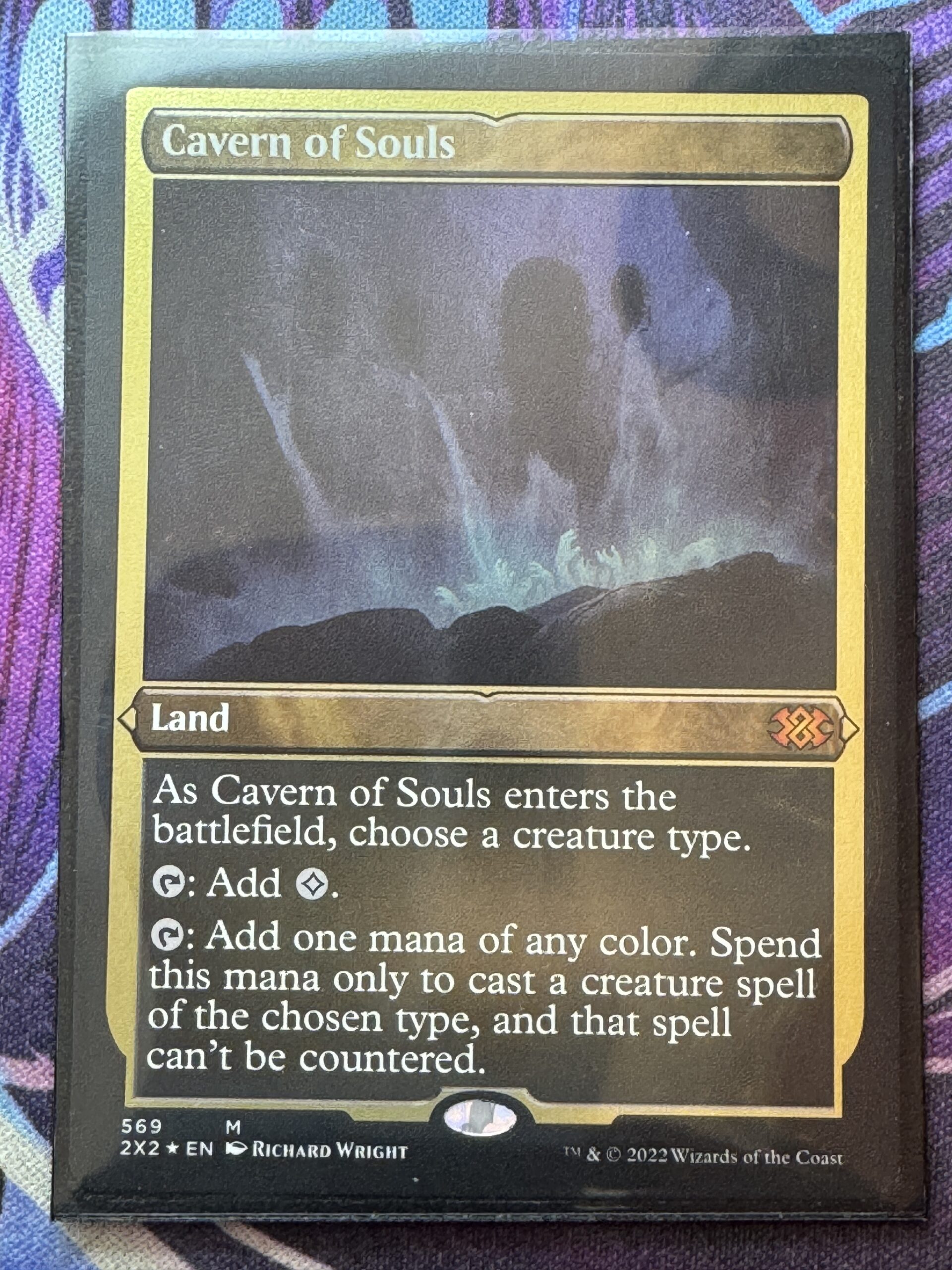 Cavern of Souls 2X2 Etched Foil – Bootleg Mage