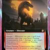 Flaming Tyrannosaurus WHO Extended Art Foil