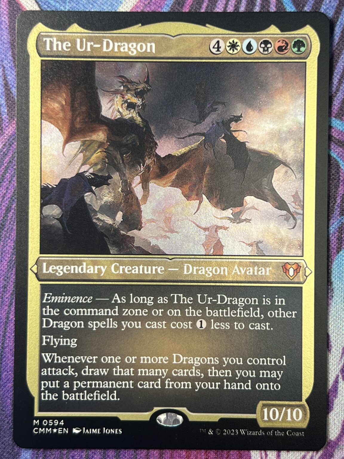 The Ur-Dragon CMM Etched Foil – Bootleg Mage