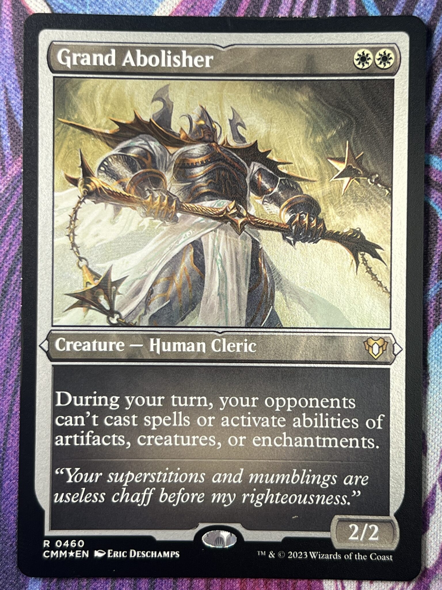 Grand Abolisher CMM Etched Foil – Bootleg Mage