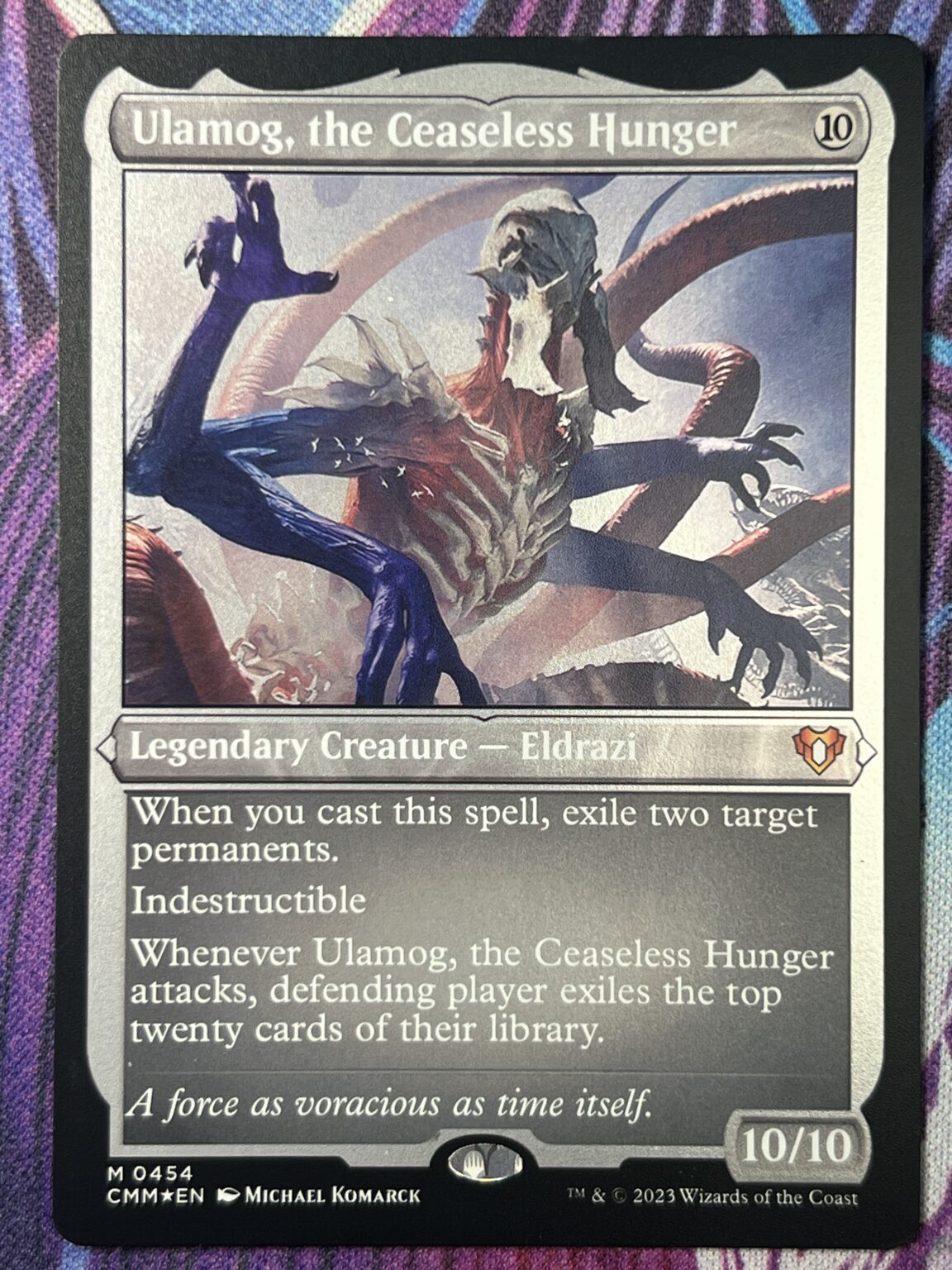 Ulamog, the Ceaseless Hunger CMM Etched Foil – Bootleg Mage