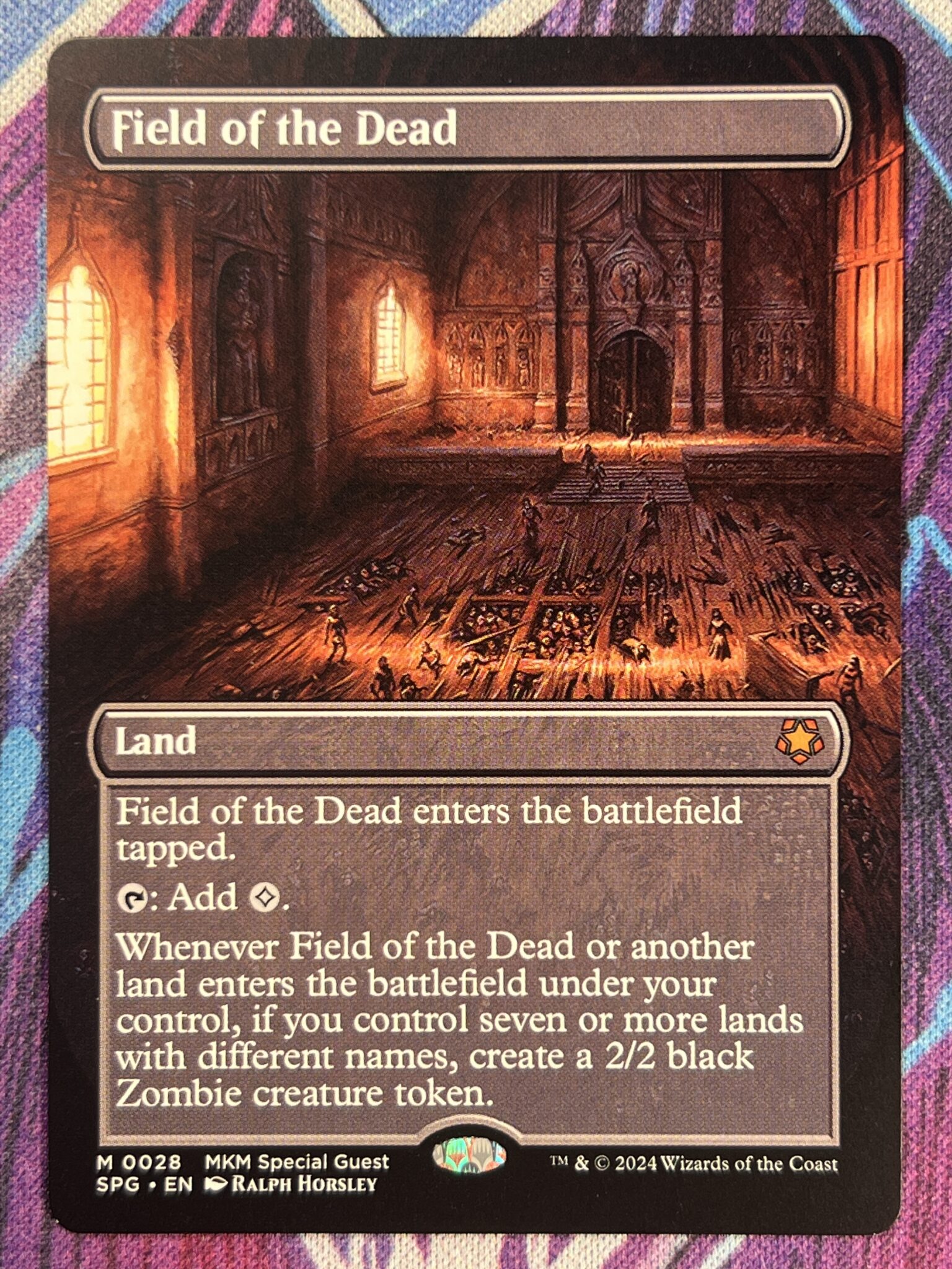 Field of the Dead SPG Full Art Bootleg Mage