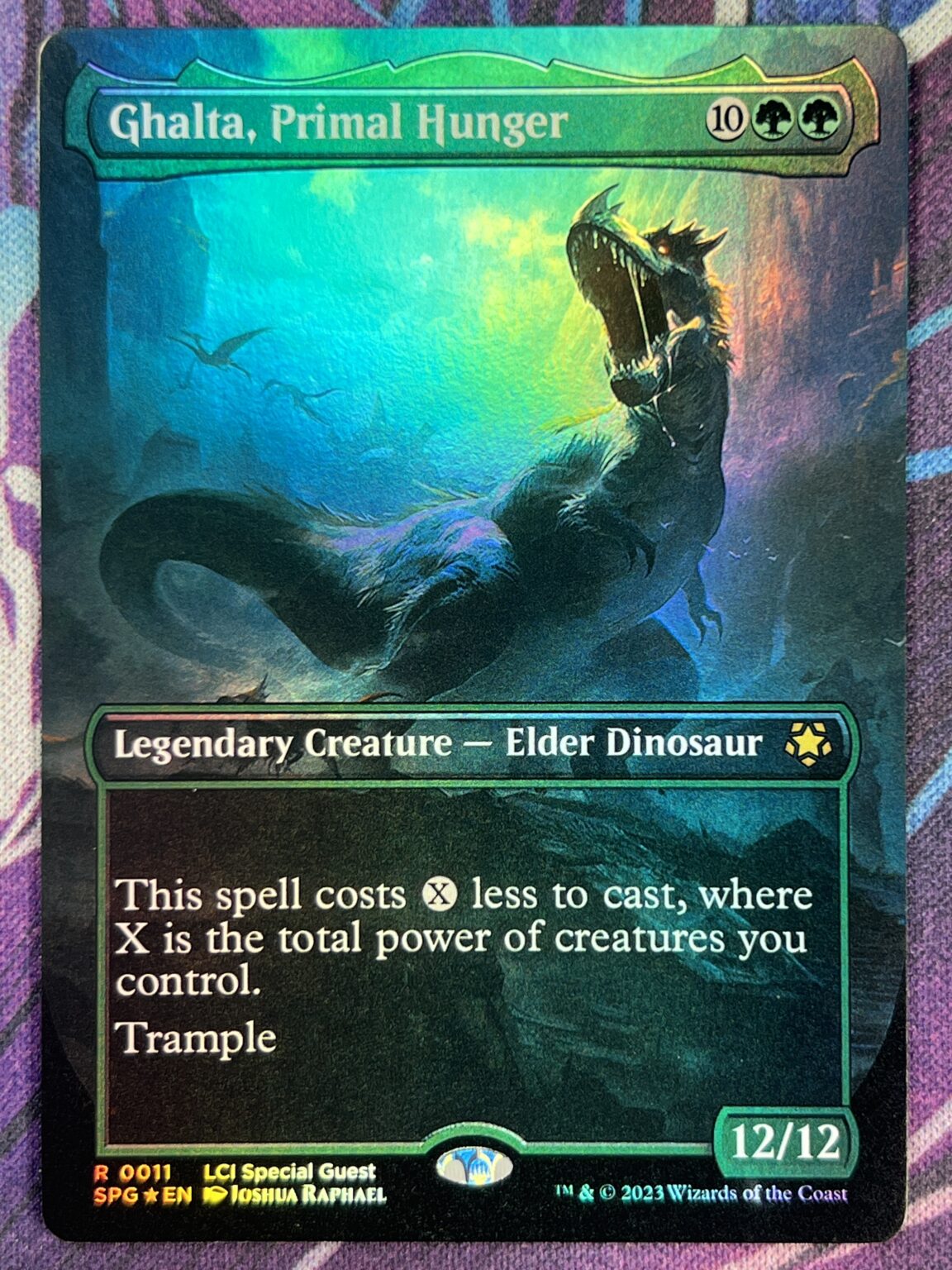 Ghalta, Primal Hunger SPG Extended Art Foil – Bootleg Mage