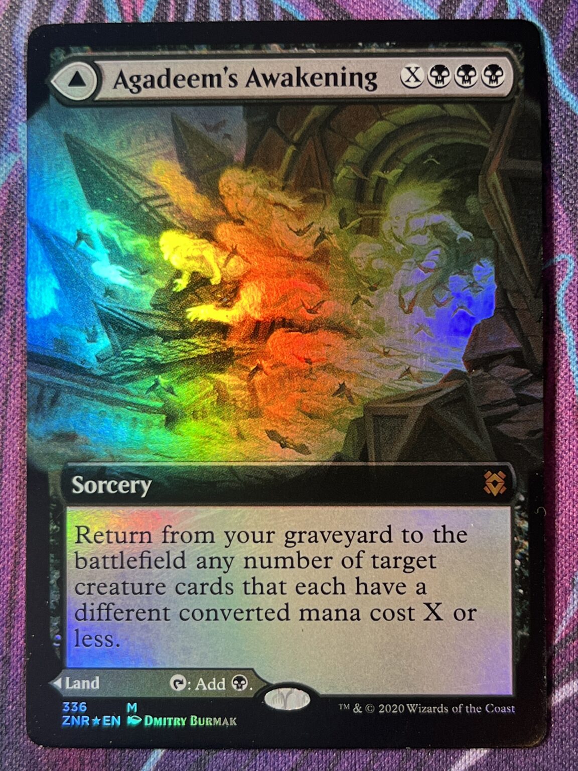 Agadeem’s Awakening ZNR Extended Art Foil – Bootleg Mage