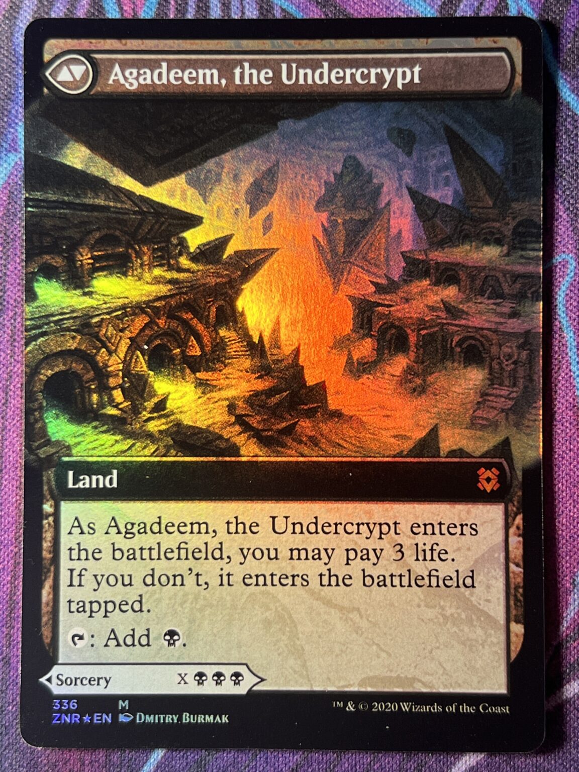 Agadeem’s Awakening ZNR Extended Art Foil – Bootleg Mage