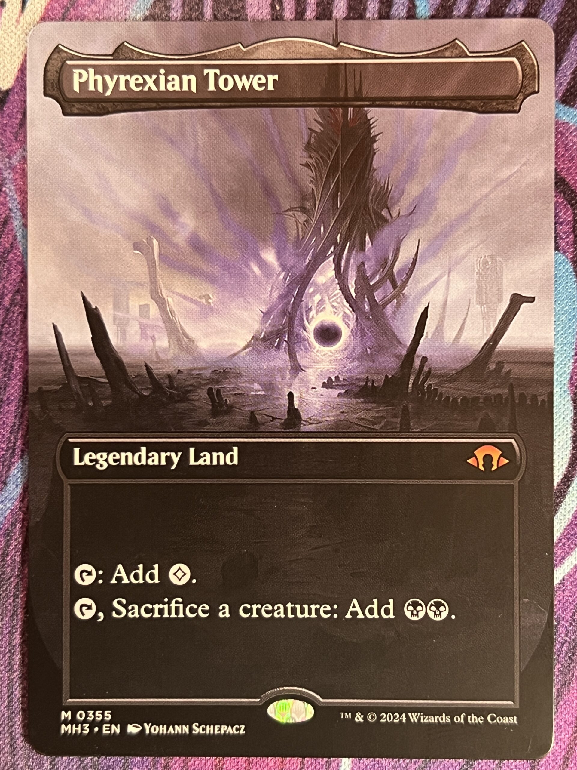 Phyrexian Tower MH3 Full Art – Bootleg Mage