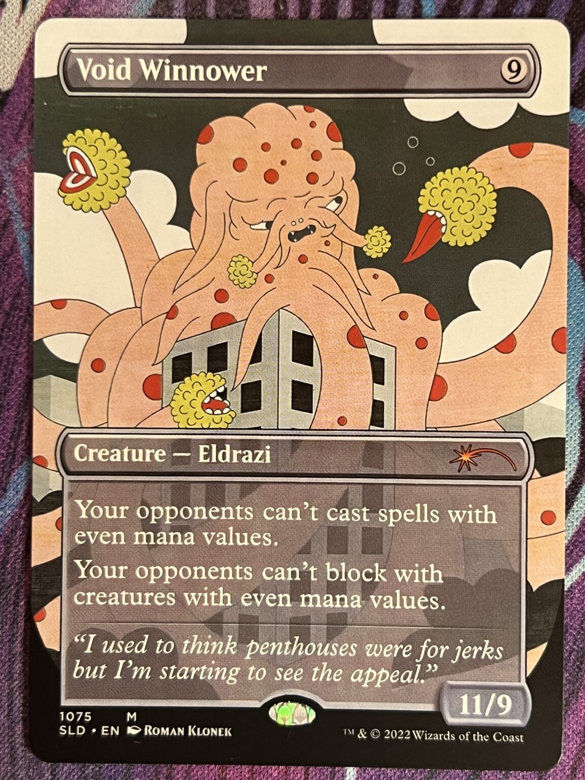 Void Winnower SLD Full Art – Bootleg Mage