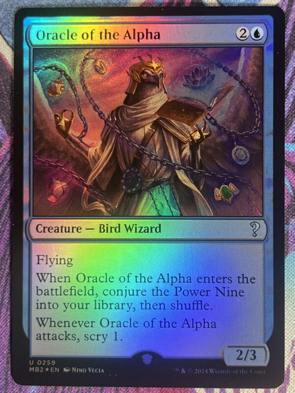 Oracle of the Alpha MB2 #259 Foil