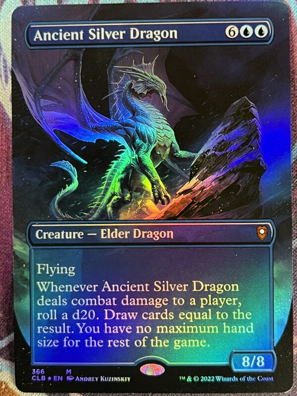 Ancient Silver Dragon CLD Full Art #366 Foil