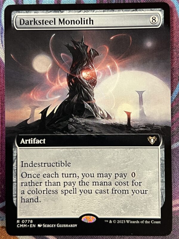 Darksteel Monolith CMM Extended Art #778