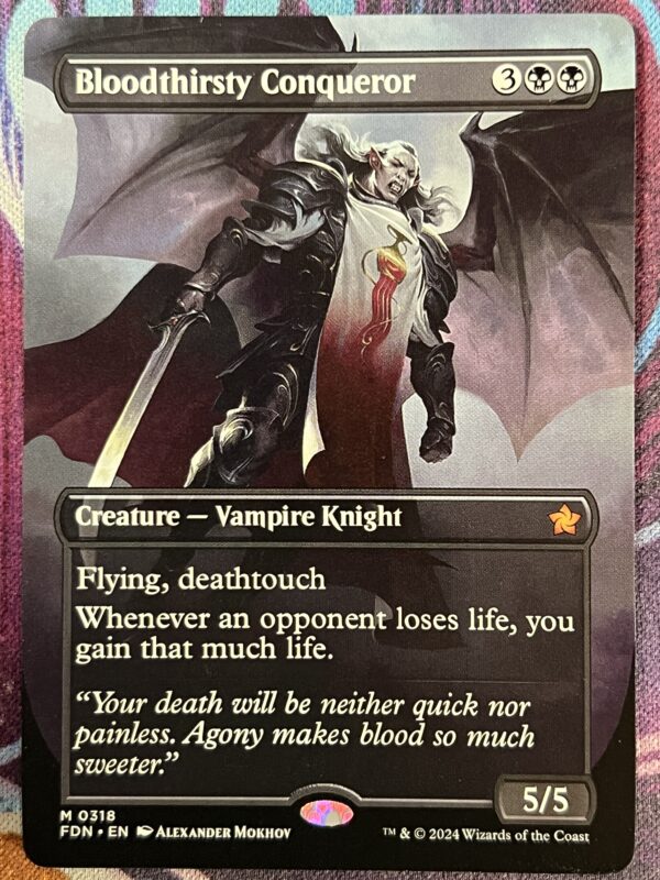 Bloodthirsty Conqueror FDN Full Art #318