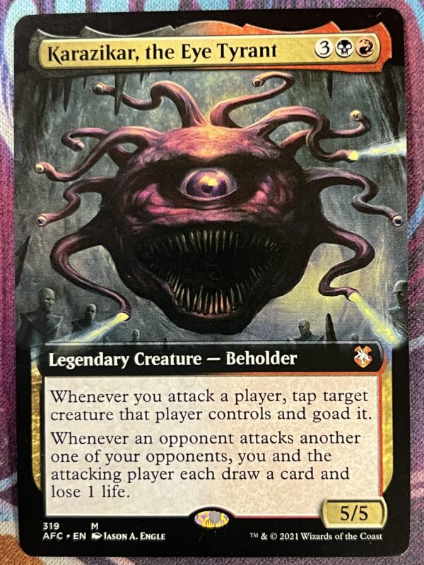 Karazikar, the Eye Tyrant AFC Extended Art #319