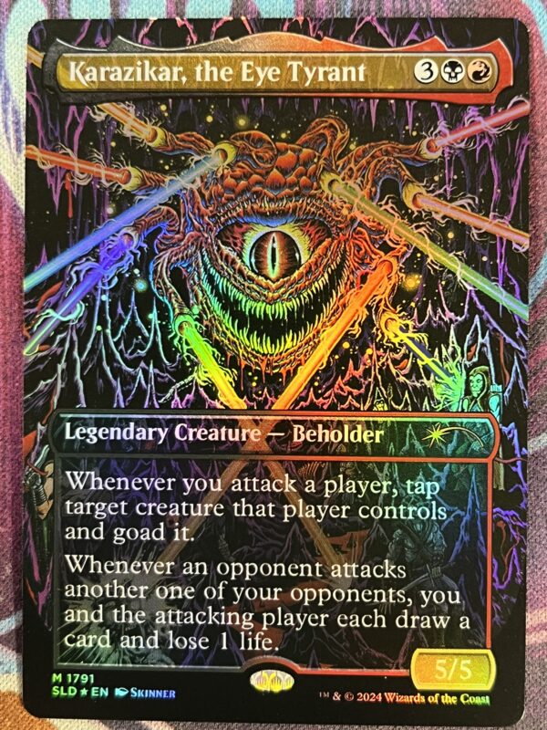 Karazikar, the Eye Tyrant SLD Full Art #1791 Foil