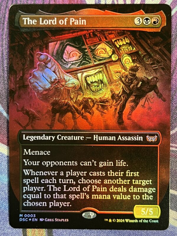 The Lord of Pain DSC #3 Full Art Foil