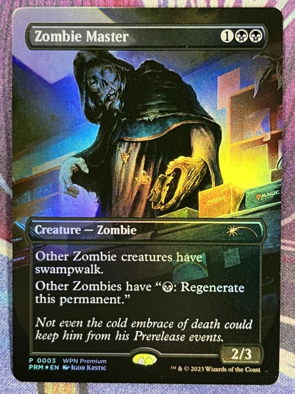 Zombie Master PRM #3 Full Art Foil