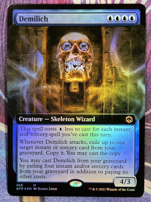 Demilich AFR #3 Extended Art Foil