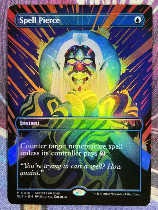 Spell Pierce SLP #18 Full Art Foil